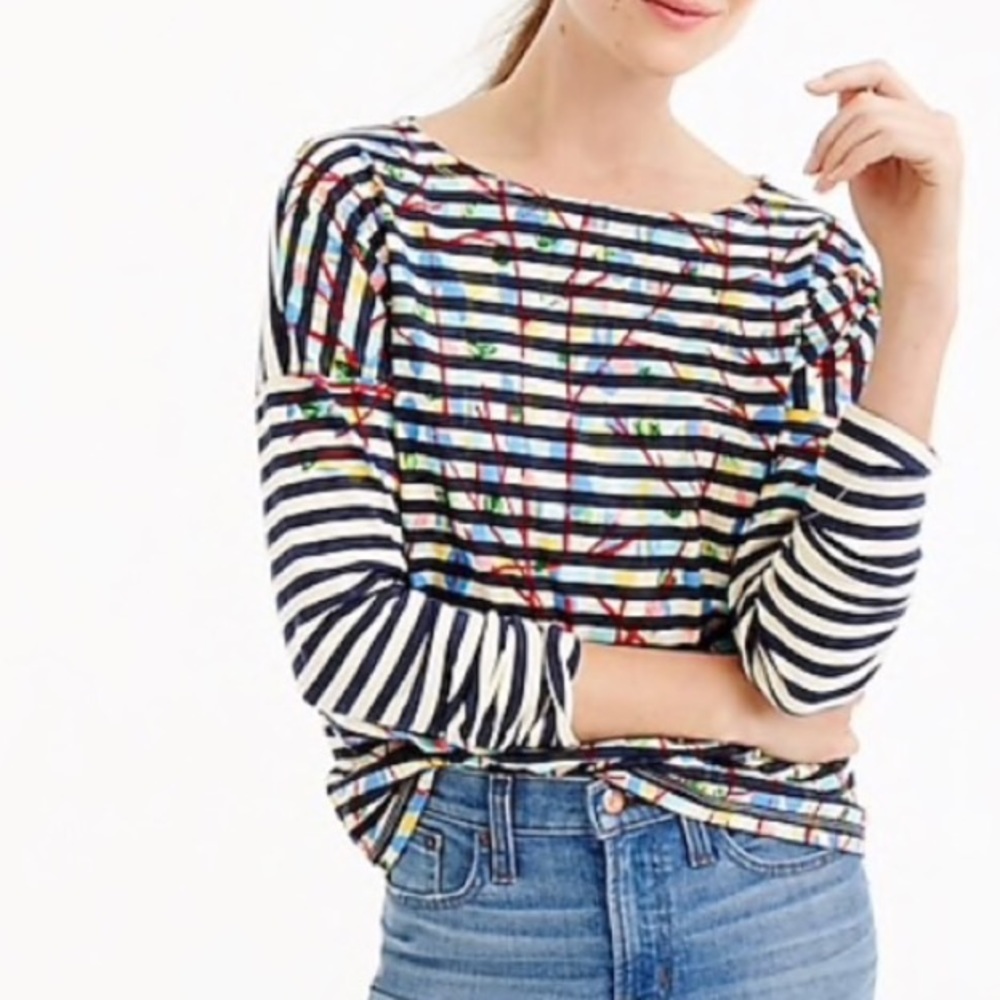 J Crew Michael De Feo Long Sleeve T Size XXS